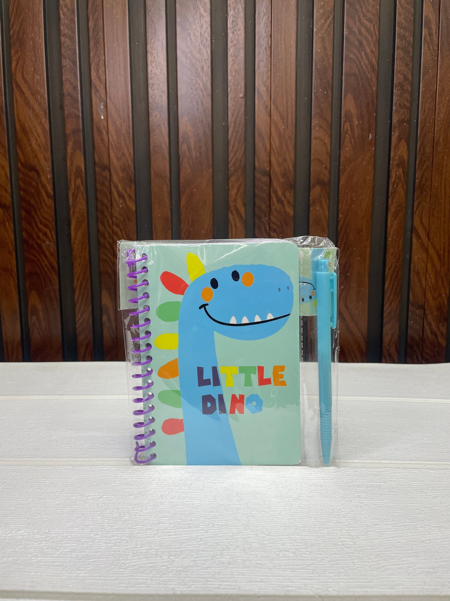 Mini Notebook with Pen (Dino Theme)