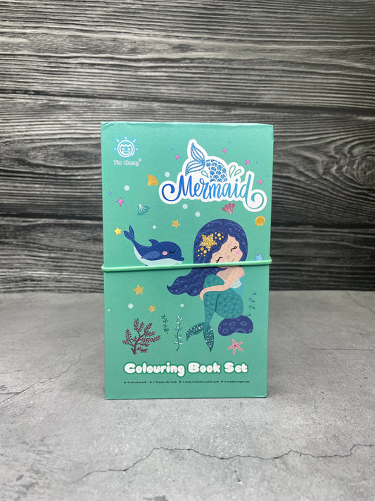 3 Fold Coloring Book Set