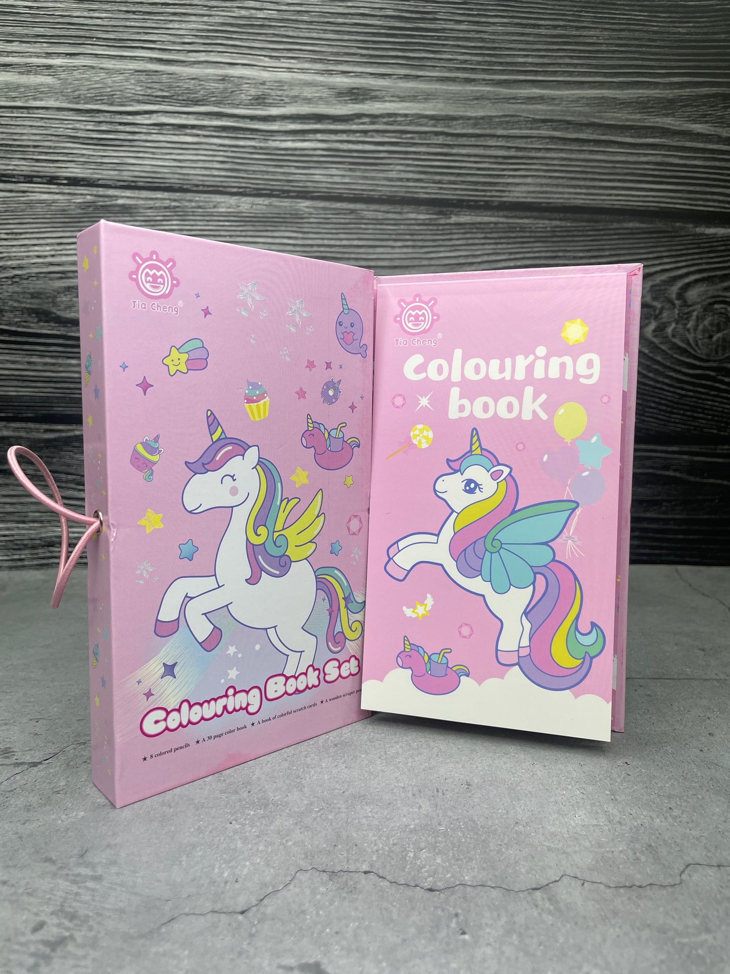 3 Fold Coloring Book Set