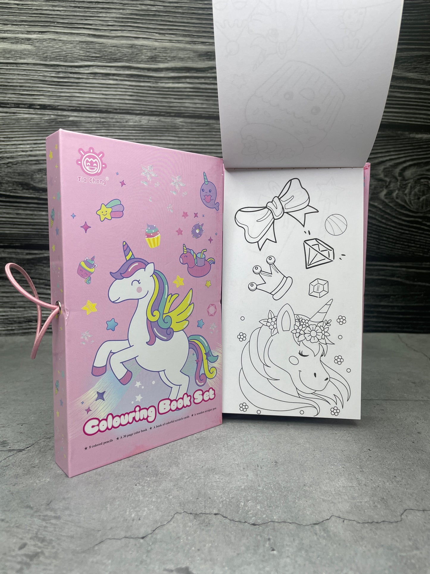3 Fold Coloring Book Set