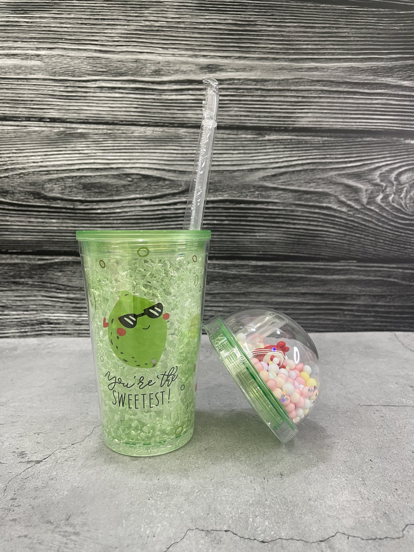 Fruit Acrylic Sipper