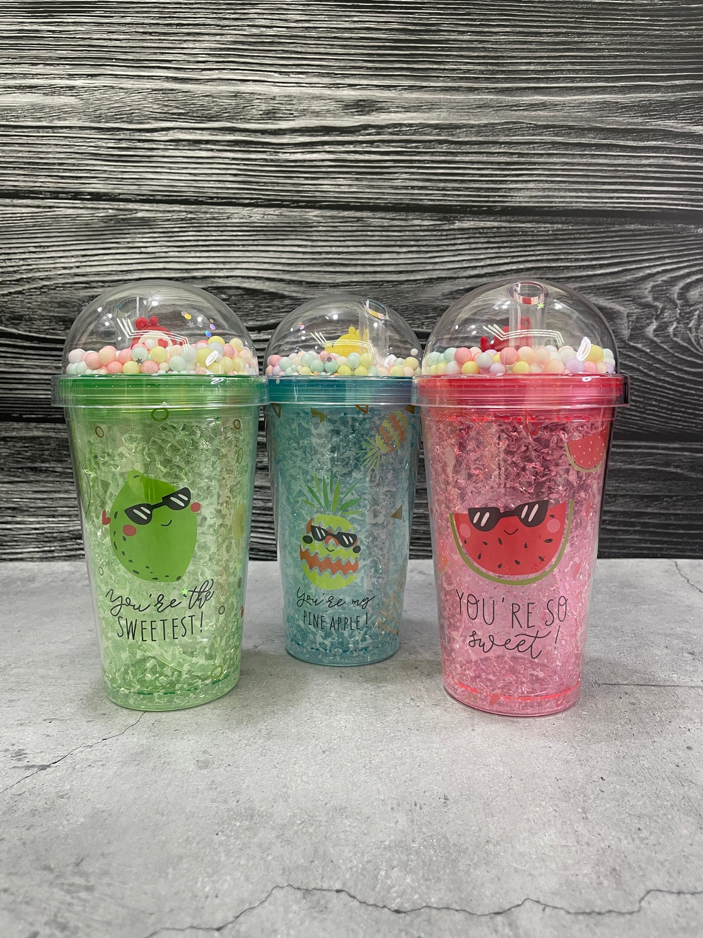 Fruit Acrylic Sipper