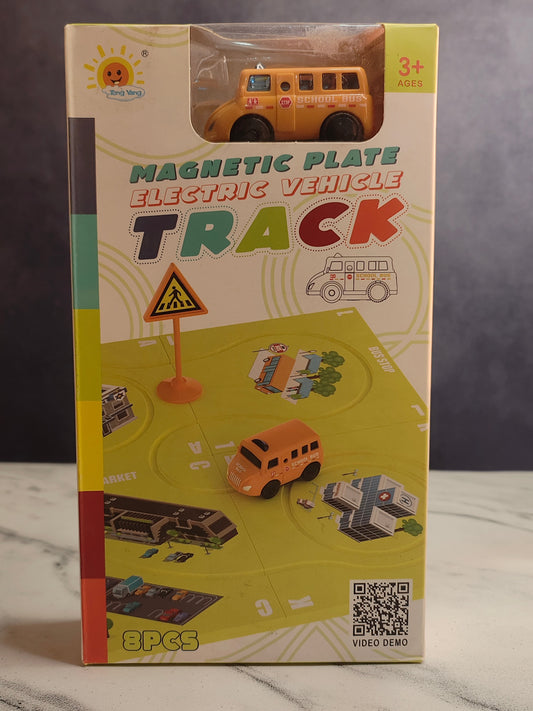 Magnetic Plate Vehicle Game