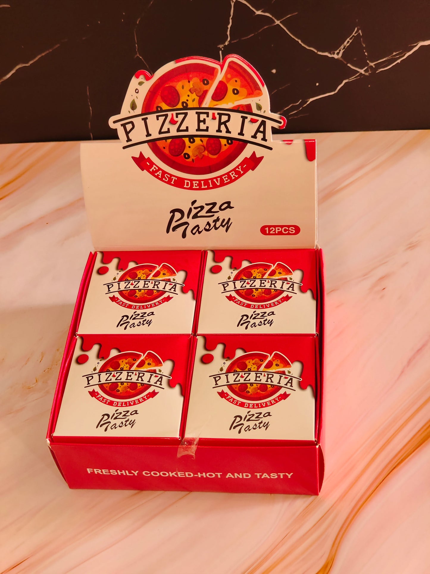 Pizza Erasers