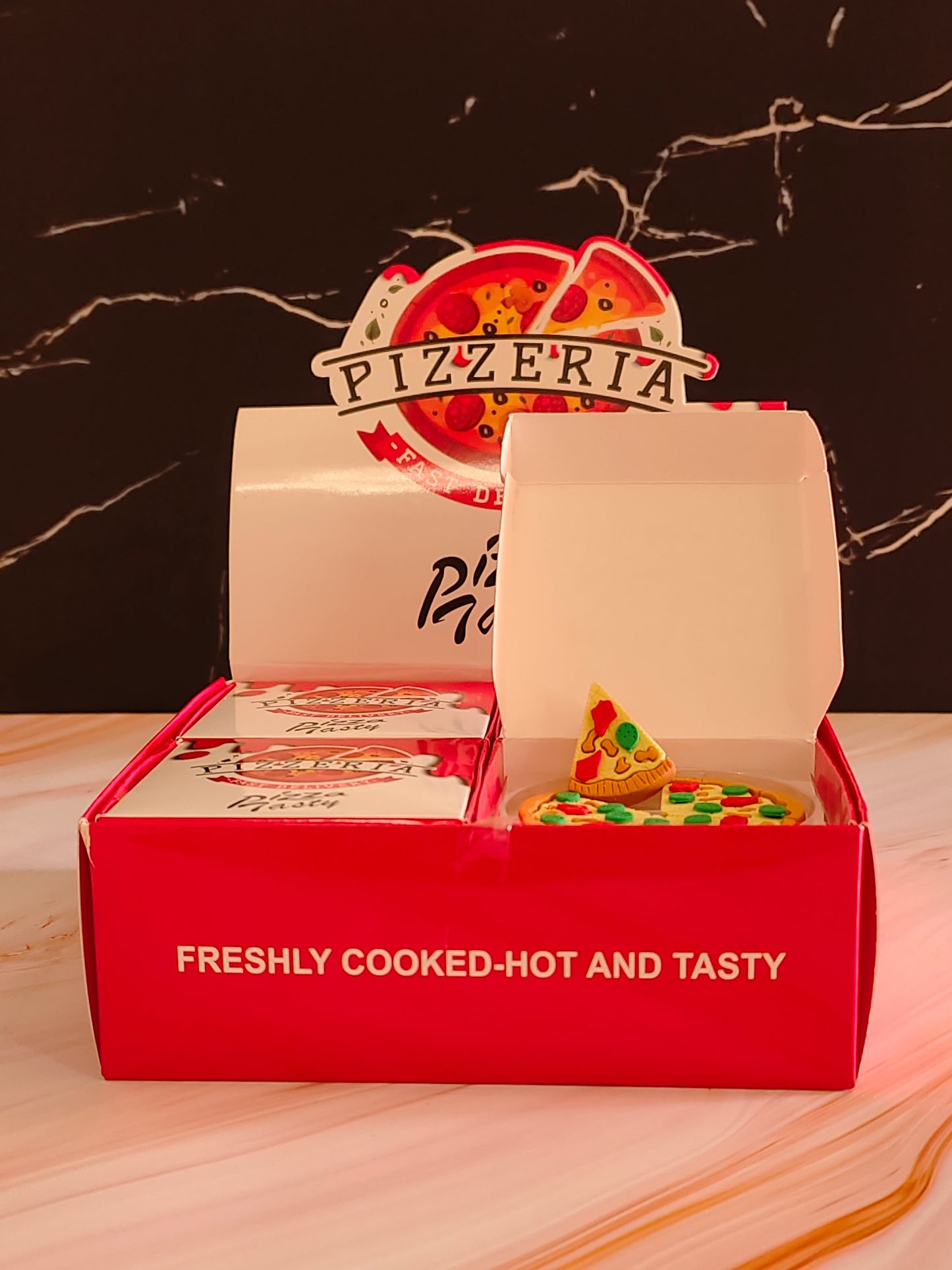 Pizza Erasers