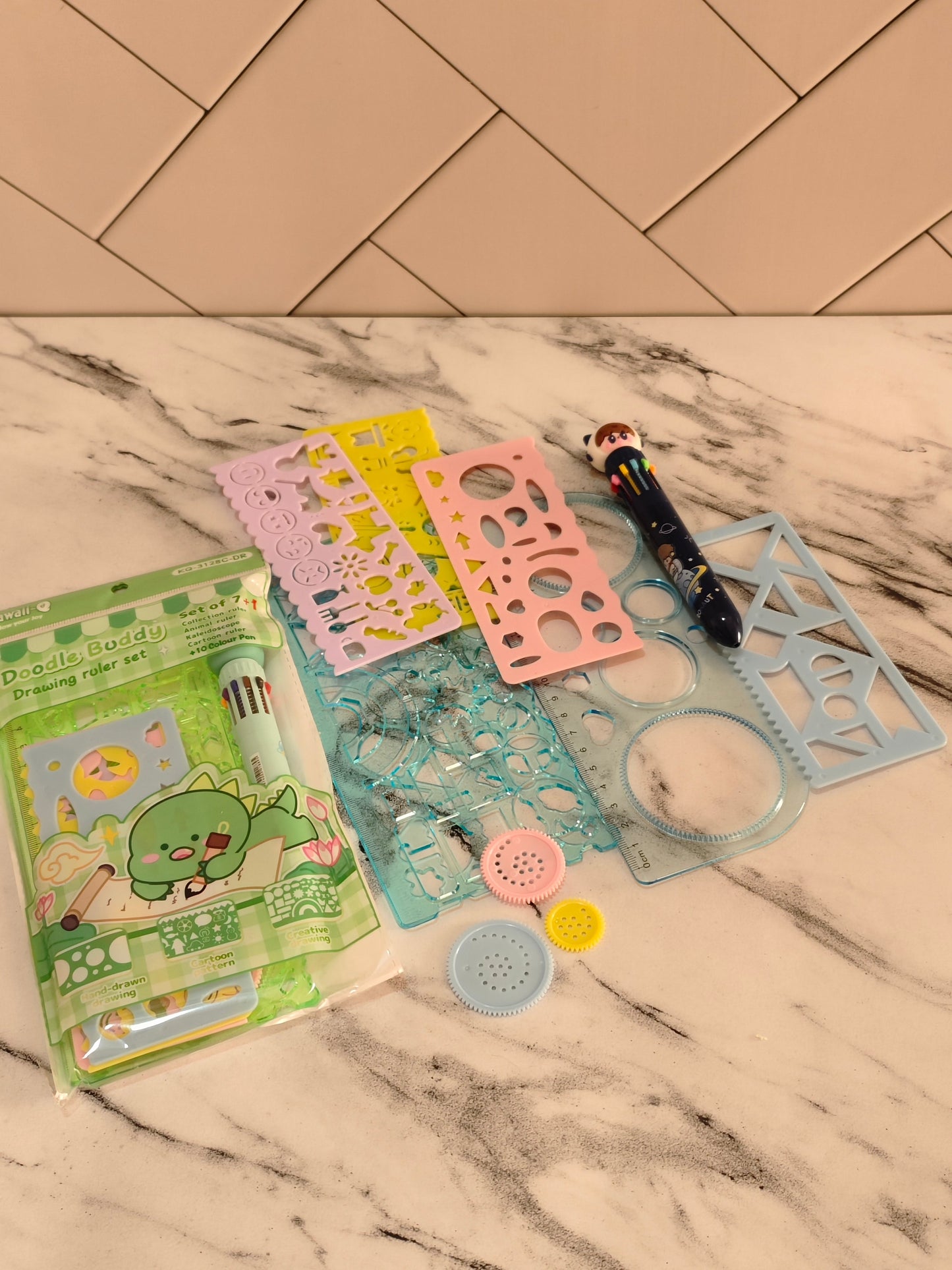 Drawing Ruler Ser (7 in 1)