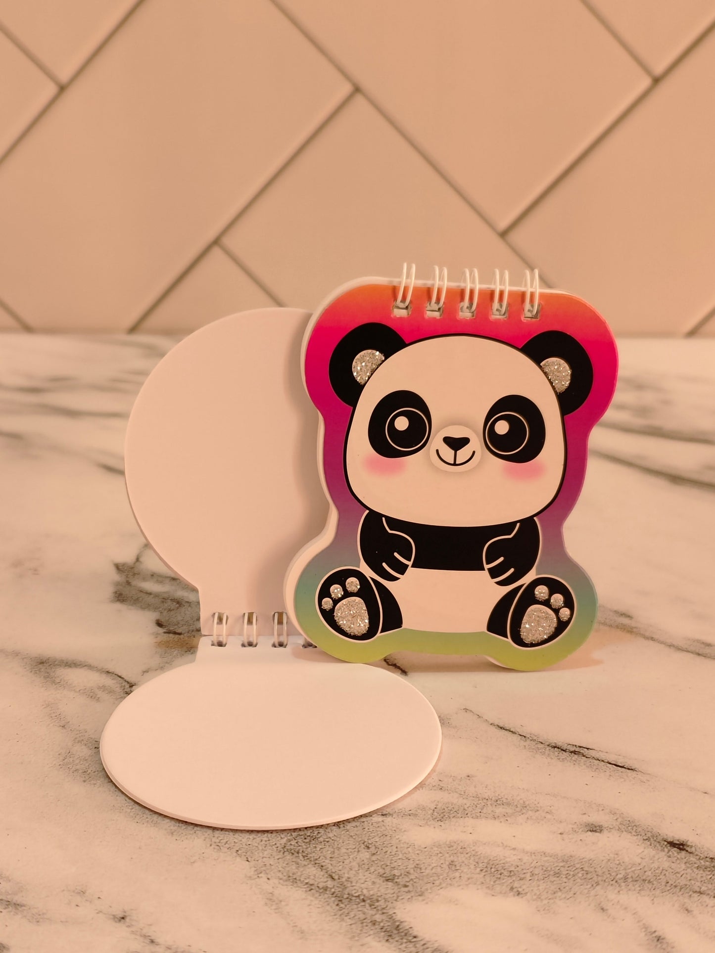 Mini Glittery Notebook