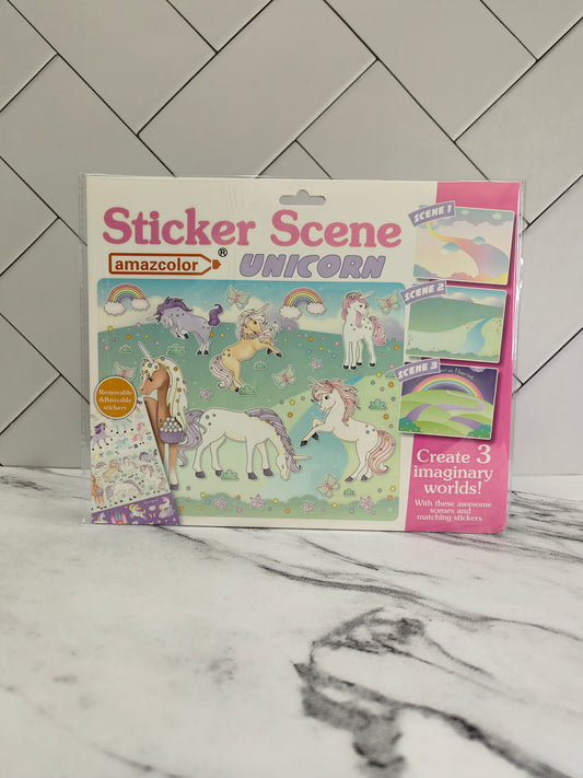 Sticker Scene Activity Book