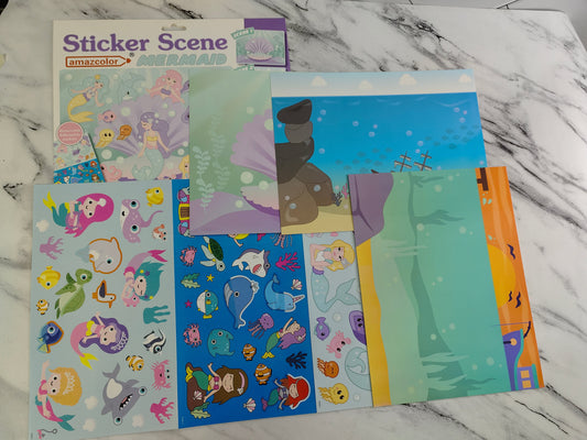 Sticker Scene Activity Book