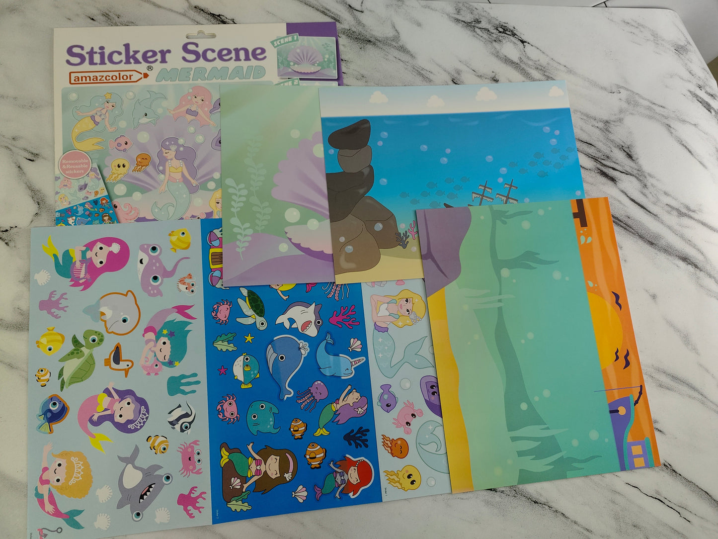 Sticker Scene Activity Book