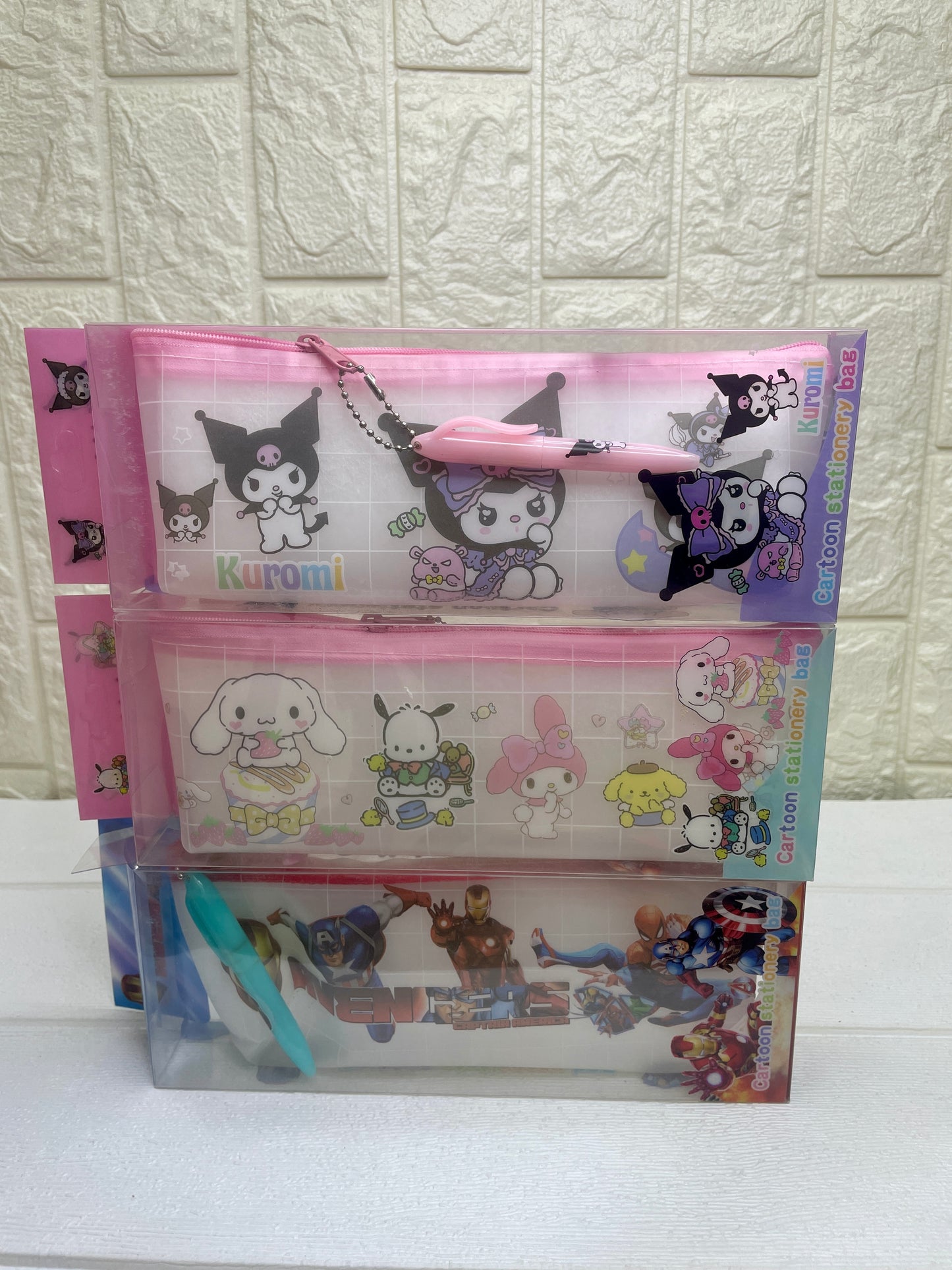 Mini Pouches with Pen