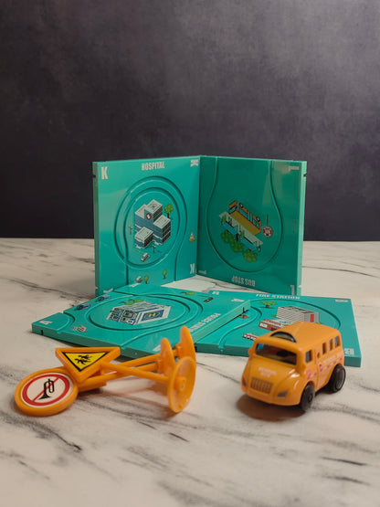 Magnetic Plate Vehicle Game