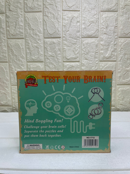 12 Metal Puzzle Set